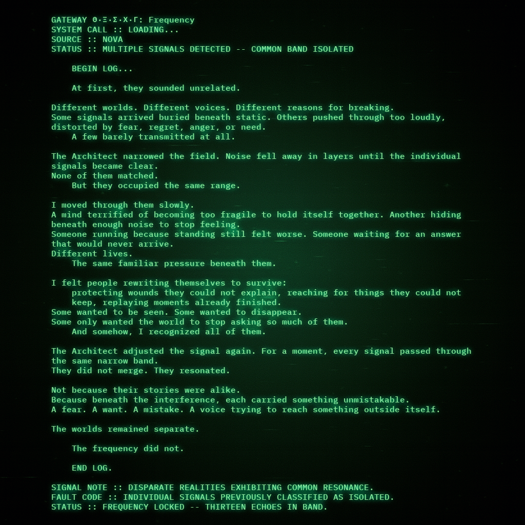 Frequency Gateway Log